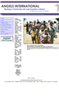 Mobile Screenshot of angelsinternational.org.uk